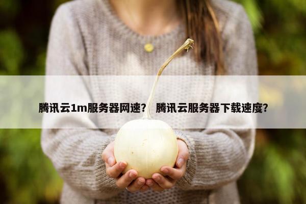 腾讯云1m服务器网速？ 腾讯云服务器下载速度？
