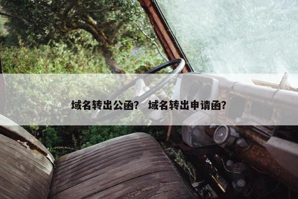 域名转出公函？ 域名转出申请函？