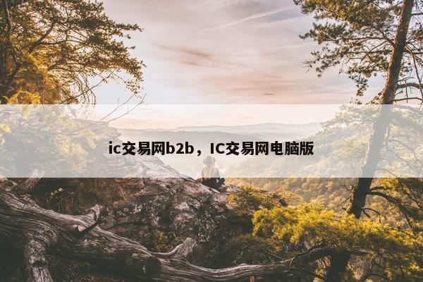 ic交易网b2b，IC交易网电脑版