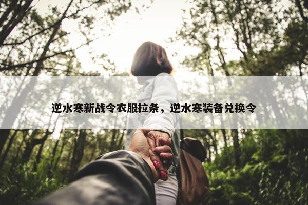 逆水寒新战令衣服拉条，逆水寒装备兑换令