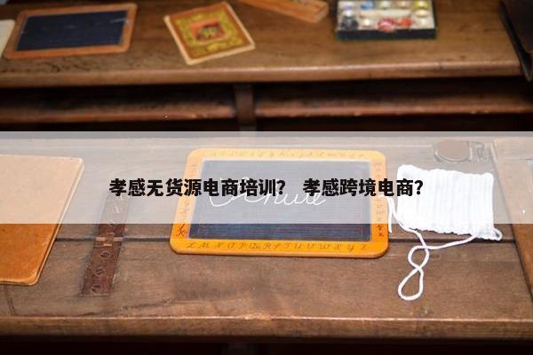 孝感无货源电商培训？ 孝感跨境电商？
