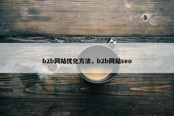 b2b网站优化方法，b2b网站seo