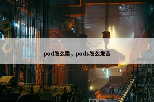 pod怎么歌，pods怎么发音