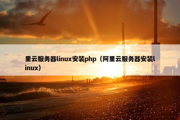 里云服务器linux安装php（阿里云服务器安装linux）