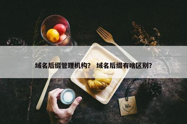 域名后缀管理机构？ 域名后缀有啥区别？