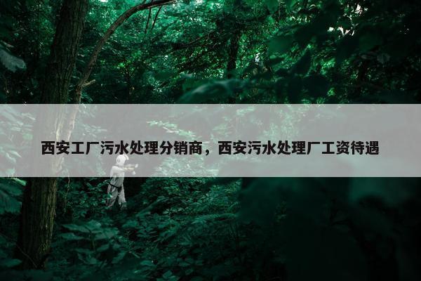 西安工厂污水处理分销商，西安污水处理厂工资待遇