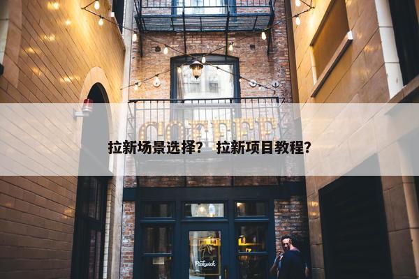 拉新场景选择？ 拉新项目教程？