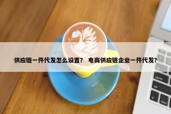 供应链一件代发怎么设置? 电商供应链企业一件代发?