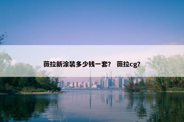 薇拉新涂装多少钱一套？ 薇拉cg？