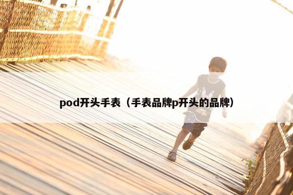 pod开头手表（手表品牌p开头的品牌）