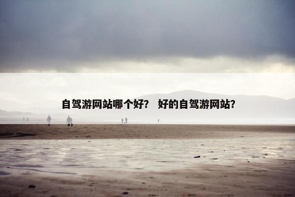 自驾游网站哪个好? 好的自驾游网站?