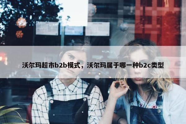 沃尔玛超市b2b模式,沃尔玛属于哪一种b2c类型