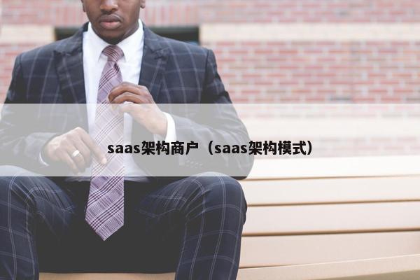 saas架构商户（saas架构模式）
