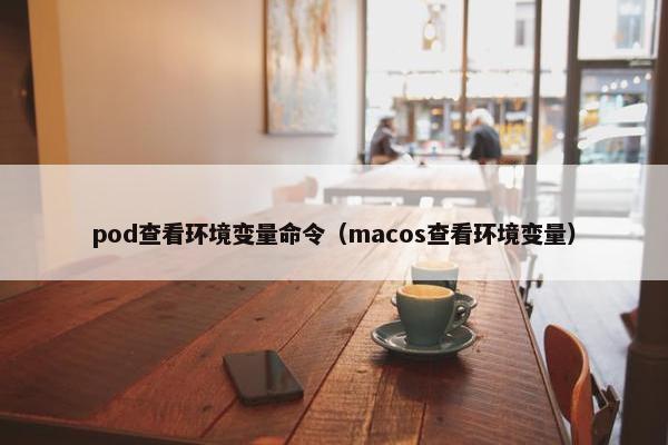 pod查看环境变量命令（macos查看环境变量）